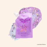 Kara Beauty - SPARKLE PARTY HAIR AND BODY GEL - SINGLE PACKS: Pink Heart V2