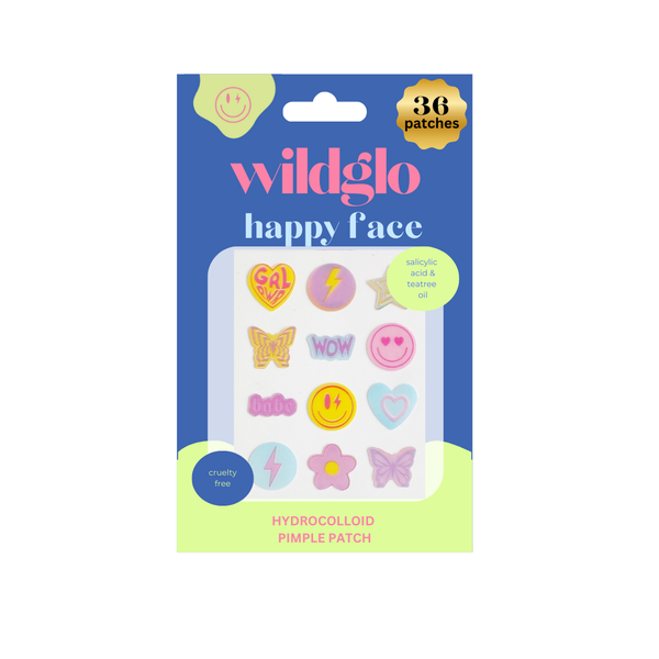 Popmask London - Happy Face Acne Patches - 36pc