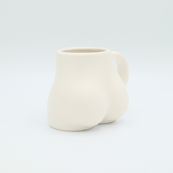 Properly Improper - Butt Body Mugs : White