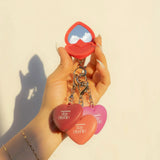 Kara Beauty - Stay Blushin! Lip and Cheek Cream Blush Keychain - Sunkissed