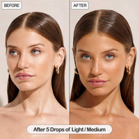 Everyday Humans - Sun Blush Glowing Gradual Self-Tan Drops For Face & Body : Medium / Dark