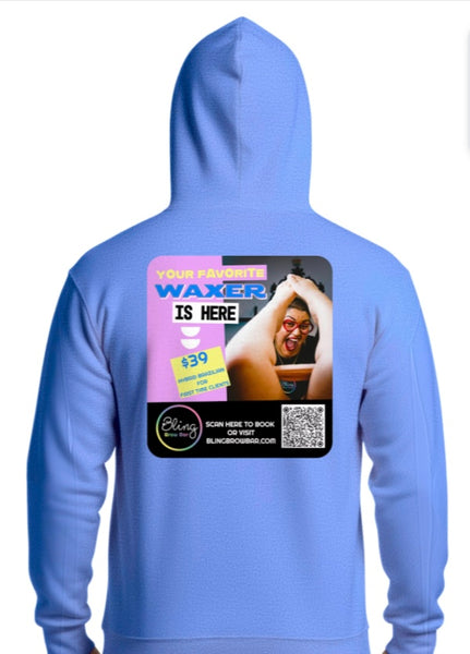 Bling Brow Bar hoodie