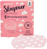 Popmask London - Sleepover Self-Heating Rose Scented Eye Masks - 5 Pack